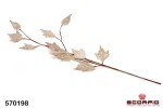 Ветка с листьями декоративная (цена за 1 шт.)